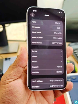 IPHONE 16E 128GB SALE OR SWAP - 3