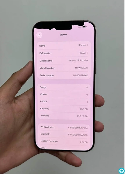 iPhone 16 Pro Max 256gb - 3/5