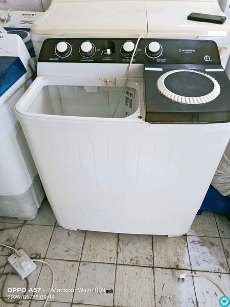 Used Hommer washing machine for sale 10kg - 3/4
