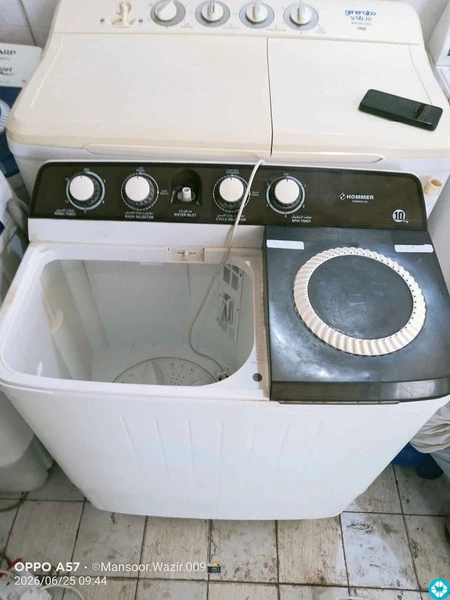 Used Hommer washing machine for sale 10kg - 4/4