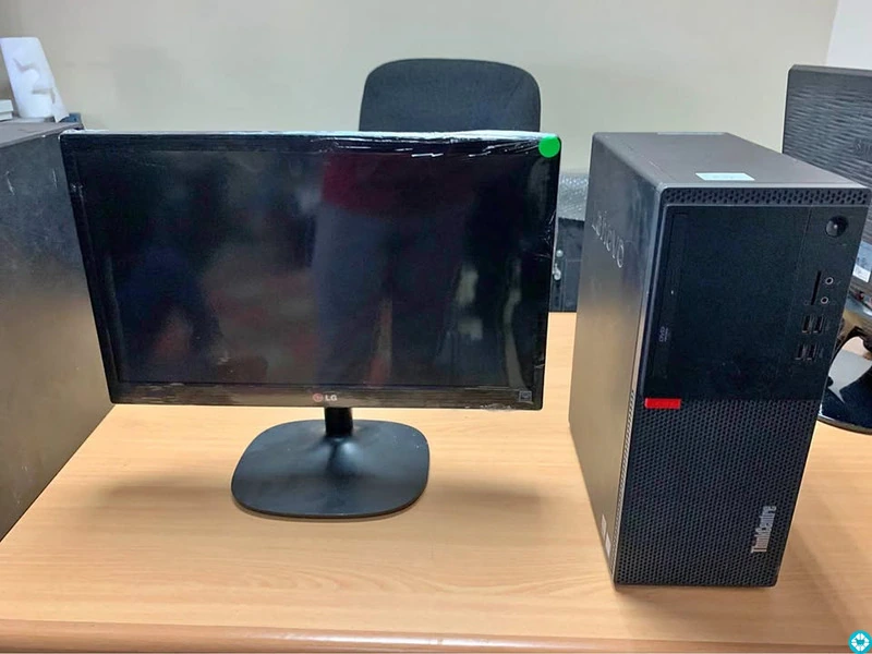Lenovo Office Desktop Computers - 3/4
