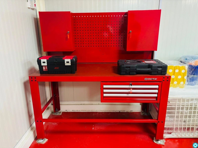 Kingtony Workbench Plus 3 Drawer & Tools Box - 1/3