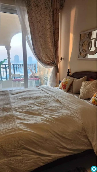 🚨 Only 1 Month Available | Beachfront Studio with Balcony, Jacuzzi & Sauna | The Pearl! 🌊☀️ - 8/8