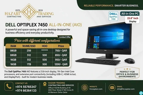 Dell optiplex Used Computers for sale in Qatar - 3