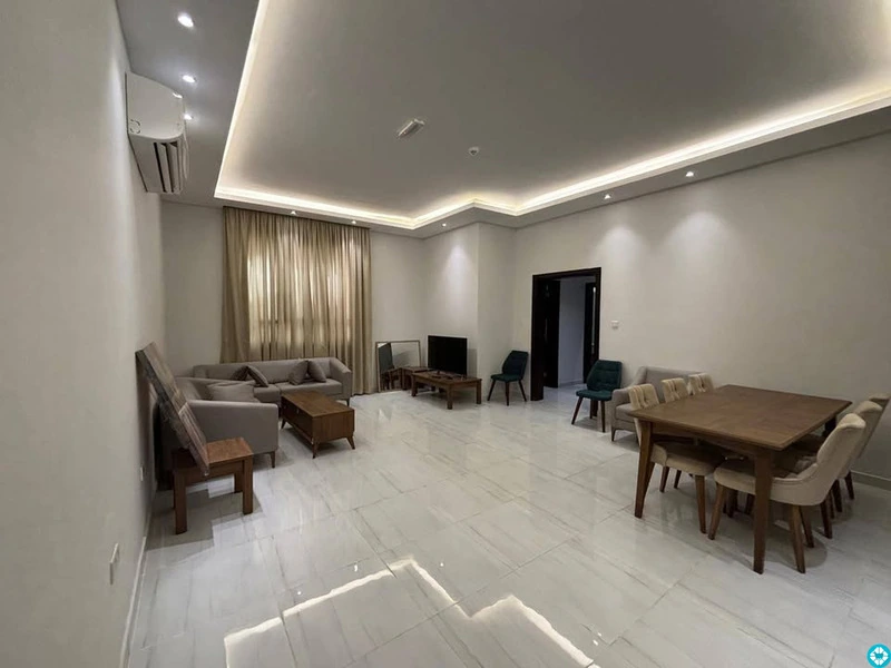 For rent in Al-Khaisa area, brand new apartments, newly built, near Al Meera. - 2/7