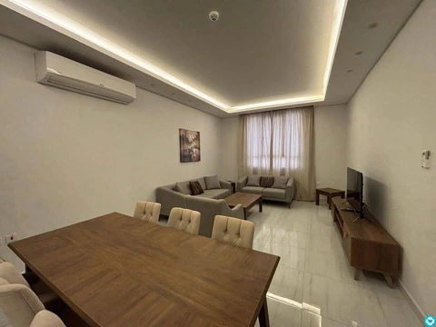 For rent in Al-Khaisa area, brand new apartments, newly built, near Al Meera. - 4