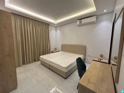 For rent in Al-Khaisa area, brand new apartments, newly built, near Al Meera. - 5