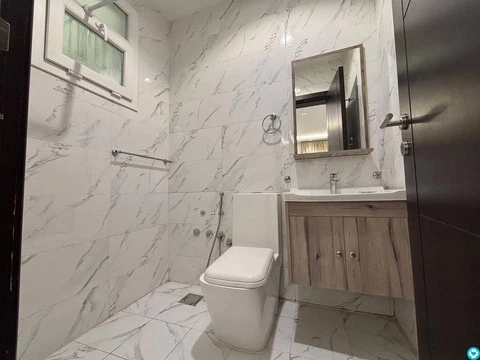 For rent in Al-Khaisa area, brand new apartments, newly built, near Al Meera. - 6