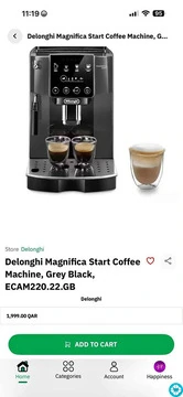Delonghi magnifica coffee machine - 3