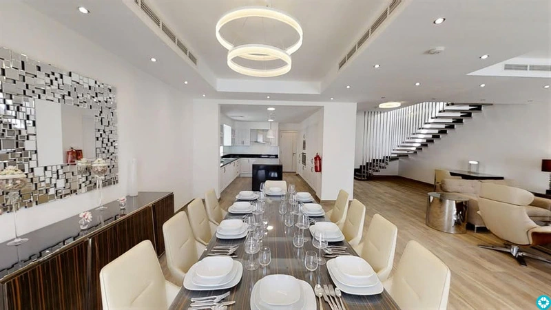 LUXURY 4 BHK FULLY FURNISHED COMPOUND VILLA FOR RENT IN LUSAIL - 3/8