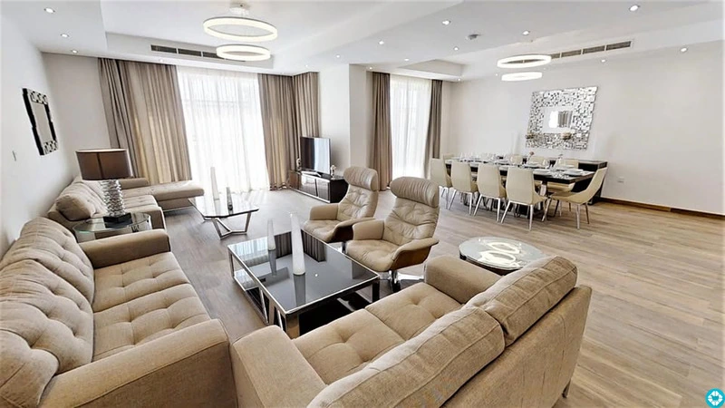 LUXURY 4 BHK FULLY FURNISHED COMPOUND VILLA FOR RENT IN LUSAIL - 7/8